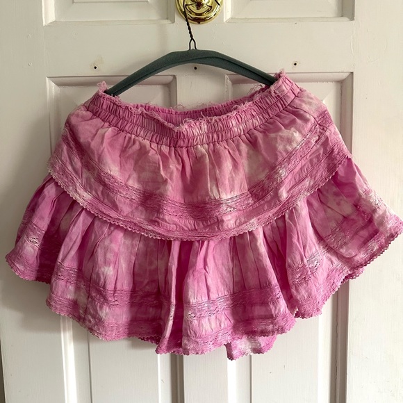 LoveShackFancy Ruffle Mini Heritage Skirt - Picture 4 of 6